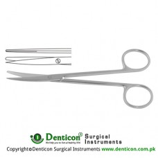 Metzenbaum Dissecting Scissor Straight - Sharp/Blunt Stainless Steel, 14.5 cm - 5 3/4"